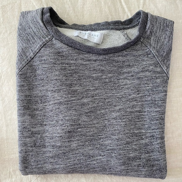 Everlane Gray Crew Neck Sweatshirt - Picture 5 of 5